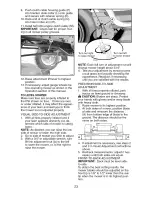 Preview for 23 page of Craftsman 917.27664 Operator'S Manual