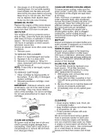 Предварительный просмотр 20 страницы Craftsman 917.276680 Operator'S Manual