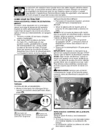 Предварительный просмотр 47 страницы Craftsman 917.276800 Operator'S Manual