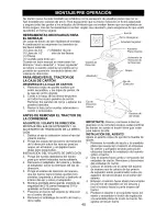 Preview for 40 page of Craftsman 917.276820 Operator'S Manual