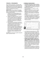 Предварительный просмотр 49 страницы Craftsman 917.276821 Operator'S Manual