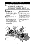 Preview for 21 page of Craftsman 917.276840 Operator'S Manual