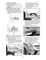 Preview for 22 page of Craftsman 917.276840 Operator'S Manual