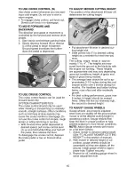 Preview for 15 page of Craftsman 917.276860 Operator'S Manual