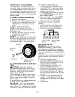 Предварительный просмотр 27 страницы Craftsman 917.276911 Operator'S Manual