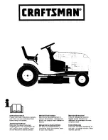 Craftsman 917.277040 Instruction Manual preview