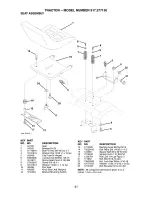 Предварительный просмотр 41 страницы Craftsman 917.277130 Owner'S Manual