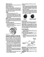 Preview for 19 page of Craftsman 917.28001 Operator'S Manual