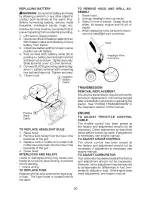 Предварительный просмотр 30 страницы Craftsman 917.28008 Operator'S Manual