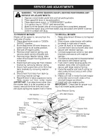 Preview for 21 page of Craftsman 917.28015 Operator'S Manual