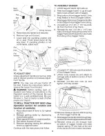 Preview for 9 page of Craftsman 917.28035 Operator'S Manual