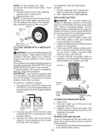 Предварительный просмотр 25 страницы Craftsman 917.28603 Operator'S Manual