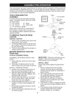 Preview for 8 page of Craftsman 917.286050 Operator'S Manual