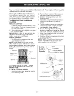 Предварительный просмотр 8 страницы Craftsman 917.28614 Operator'S Manual