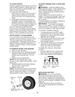 Preview for 27 page of Craftsman 917.28642 Operator'S Manual