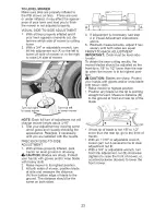 Предварительный просмотр 23 страницы Craftsman 917.28734 Operator'S Manual