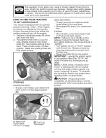 Предварительный просмотр 14 страницы Craftsman 917.28745 Operator'S Manual