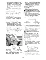 Предварительный просмотр 24 страницы Craftsman 917.28745 Operator'S Manual