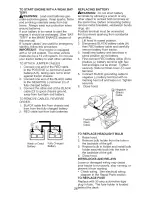 Предварительный просмотр 26 страницы Craftsman 917.28748 Operator'S Manual