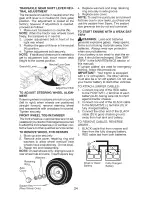 Предварительный просмотр 24 страницы Craftsman 917.28807 Operator'S Manual