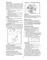 Предварительный просмотр 21 страницы Craftsman 917.28811 Operator'S Manual