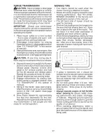 Предварительный просмотр 17 страницы Craftsman 917.28814 Operator'S Manual