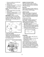 Предварительный просмотр 18 страницы Craftsman 917.28821 Operator'S Manual