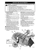 Предварительный просмотр 19 страницы Craftsman 917.28821 Operator'S Manual