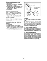 Предварительный просмотр 24 страницы Craftsman 917.28821 Operator'S Manual