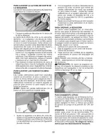 Preview for 42 page of Craftsman 917.28824 Operator'S Manual