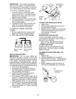 Preview for 27 page of Craftsman 917.28832 Operator'S Manual