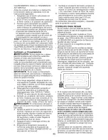 Preview for 45 page of Craftsman 917.28834 Operator'S Manual