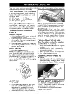 Предварительный просмотр 8 страницы Craftsman 917.28845 Operator'S Manual