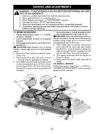 Предварительный просмотр 23 страницы Craftsman 917.28845 Operator'S Manual