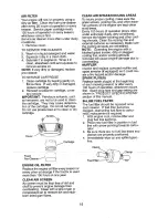 Предварительный просмотр 19 страницы Craftsman 917.28856 Operator'S Manual