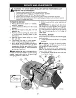 Preview for 21 page of Craftsman 917.28866 Operator'S Manual