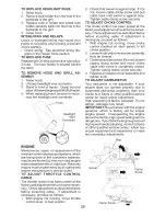 Предварительный просмотр 26 страницы Craftsman 917.28870 Operator'S Manual