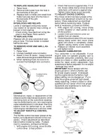 Предварительный просмотр 24 страницы Craftsman 917.28890 Operator'S Manual