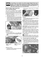 Preview for 13 page of Craftsman 917.289081 Operator'S Manual