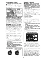 Preview for 13 page of Craftsman 917.289271 Operator'S Manual