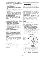 Preview for 19 page of Craftsman 917.28928 Operator'S Manual