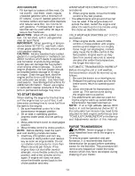 Preview for 14 page of Craftsman 917.28934 Operator'S Manual