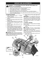 Предварительный просмотр 21 страницы Craftsman 917.28936 Operator'S Manual