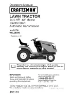 Предварительный просмотр 65 страницы Craftsman 917.28936 Operator'S Manual