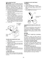 Предварительный просмотр 30 страницы Craftsman 917.28948 Operator'S Manual