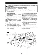 Preview for 26 page of Craftsman 917.28990 Operator'S Manual