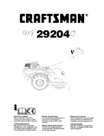 Craftsman 917.292040 Instruction Manual preview