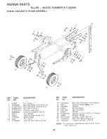 Preview for 22 page of Craftsman 917.292460 Owner'S Manual