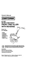 Craftsman 917.29249 Owner'S Manual preview