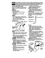 Preview for 9 page of Craftsman 917.293340 Owner'S Manual